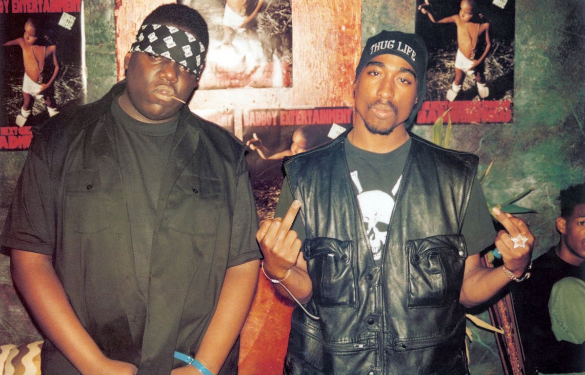 2Pac and Biggie were going to be label mates on Diddy's Bad Boy Records