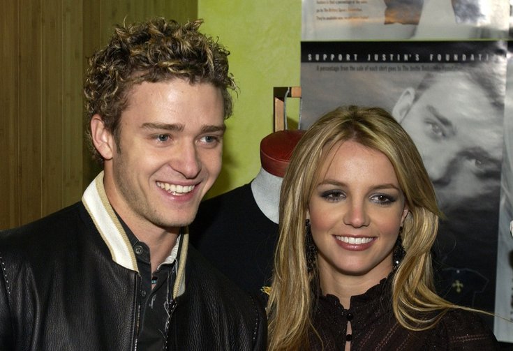 Britney Spears and Justin Timberlake, film "Crossroads", February 2002
