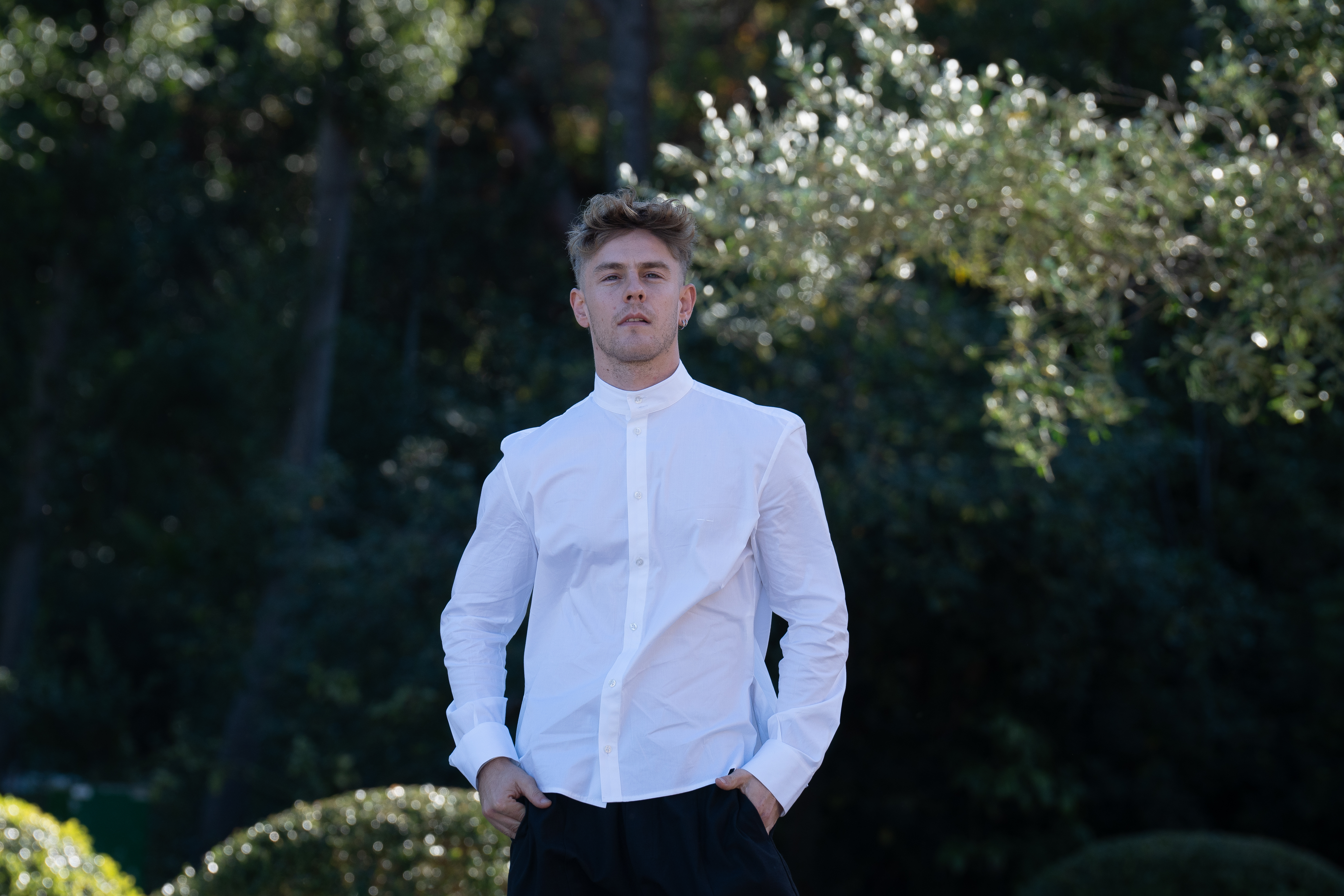 Patrick Criado, awarded the Best Actor award for Las Noches de Tefía, at the Ondas 2023 meeting