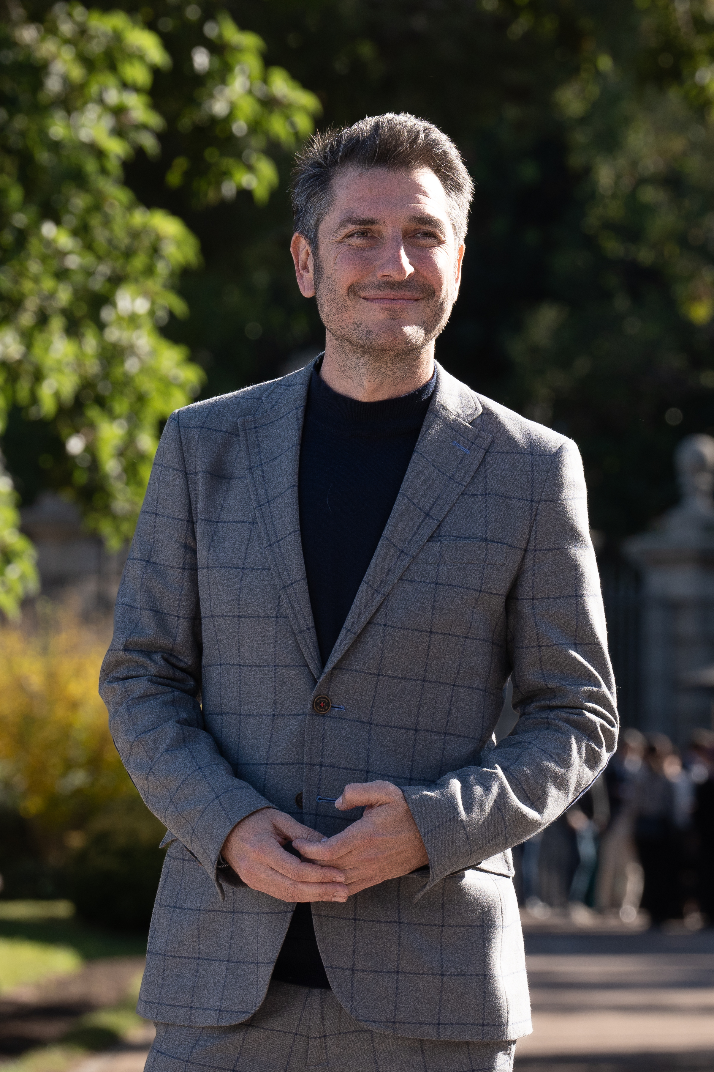 Carlos del Amor, awarded Best Television Presenter, at the Ondas 2023 meeting