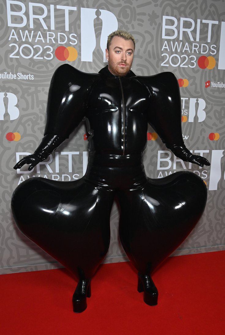 Sam Smith at the BRIT Awards 2023