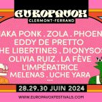 Europavox 2024 première annonce