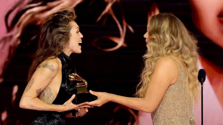 Miley Cyrus didn't have any Grammy Awards... until now she gets two