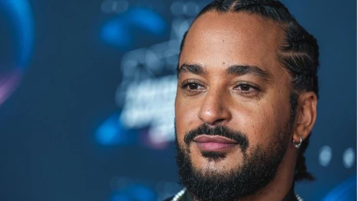 Slimane at the WECB Music Awards 2023, Cannes