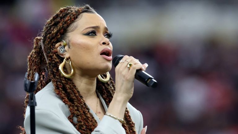 Who is Andra Day?  The singer who dazzled at the Super Bowl with the national anthem