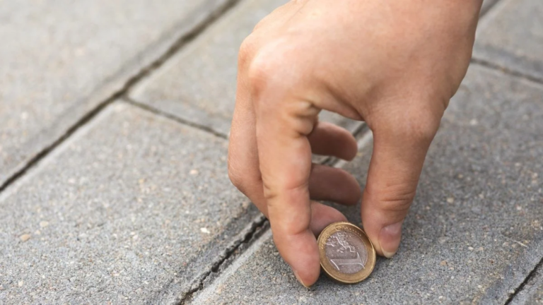 Risks Of Picking Up Money From The Ground