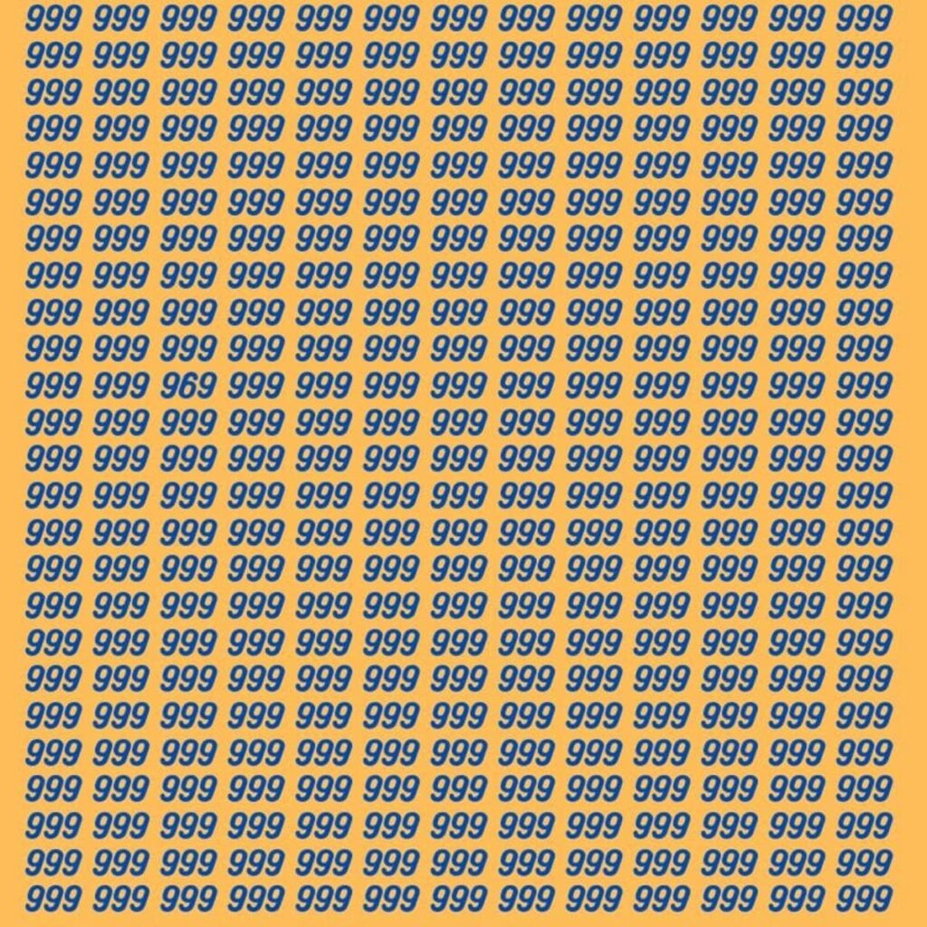 Find 969 in Less Than 20 Seconds