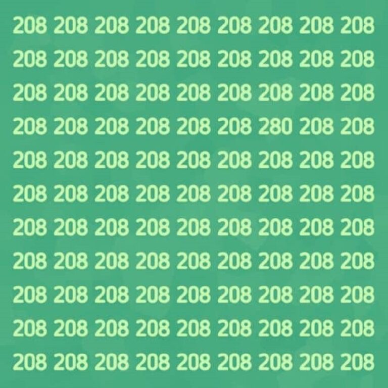 Spot the Number