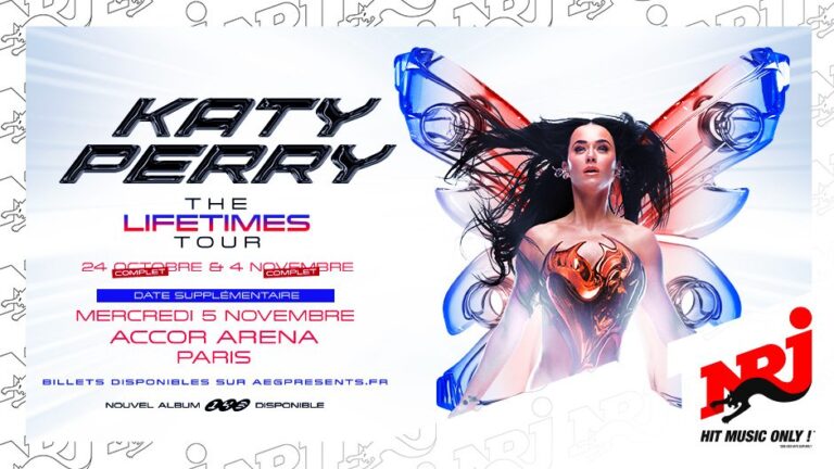 Katy Perry ready to ignite Lyon in November 2025