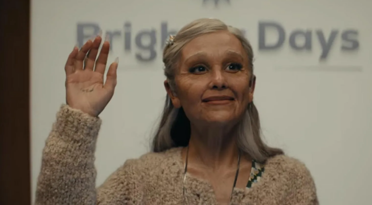 Ariana Grande takes a big stroke of old for the reissue of "Eternal Sunshine '"