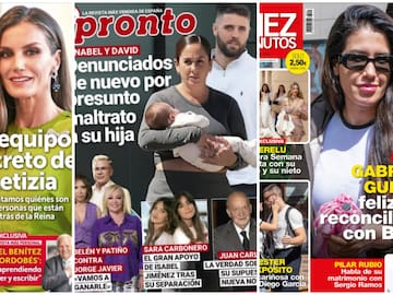 These are the covers of today's heart magazines, April 16