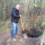 father’s hand-drawn map