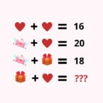 solve this beginner-level heart-shaped math challenge