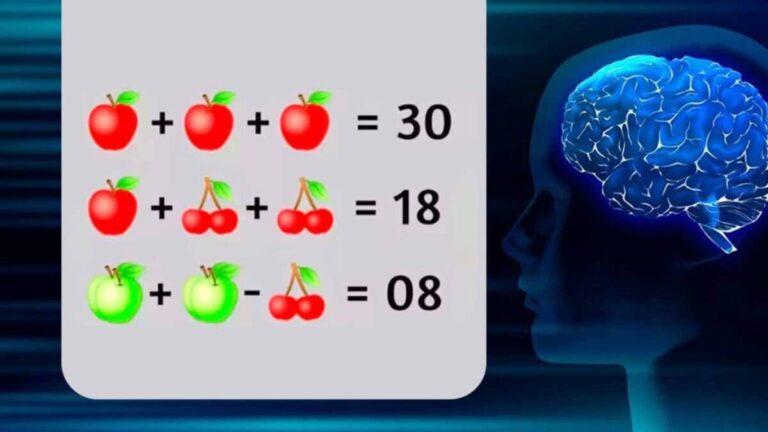 Can you solve this fruit math puzzle?
