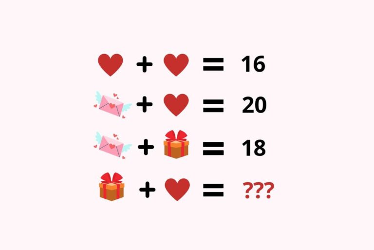 Can you solve this heart-shaped math challenge?