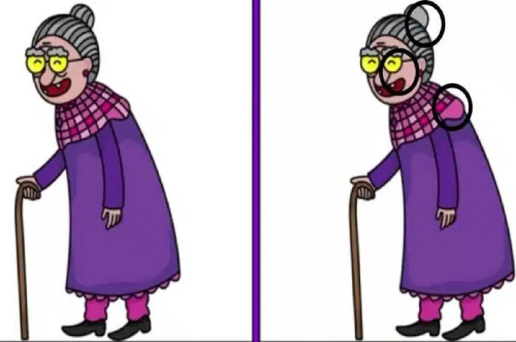 Differences between the 2 grandmas