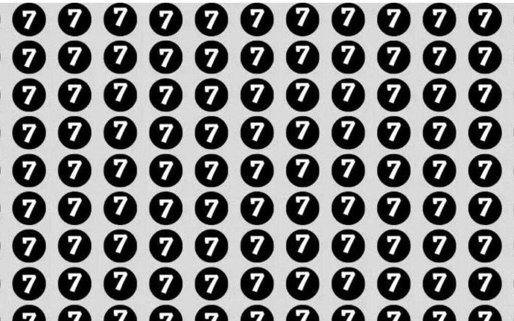 Where's the "9" among the "7"