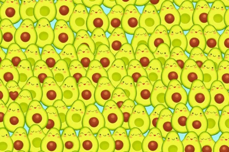 find the avocado with a heart-shaped seed