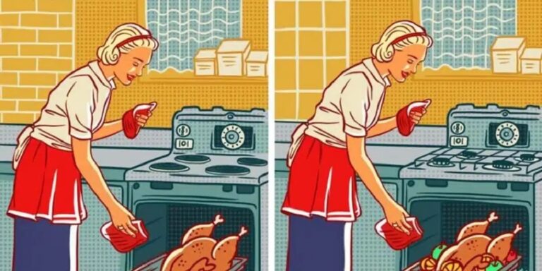 Spot the 6 differences