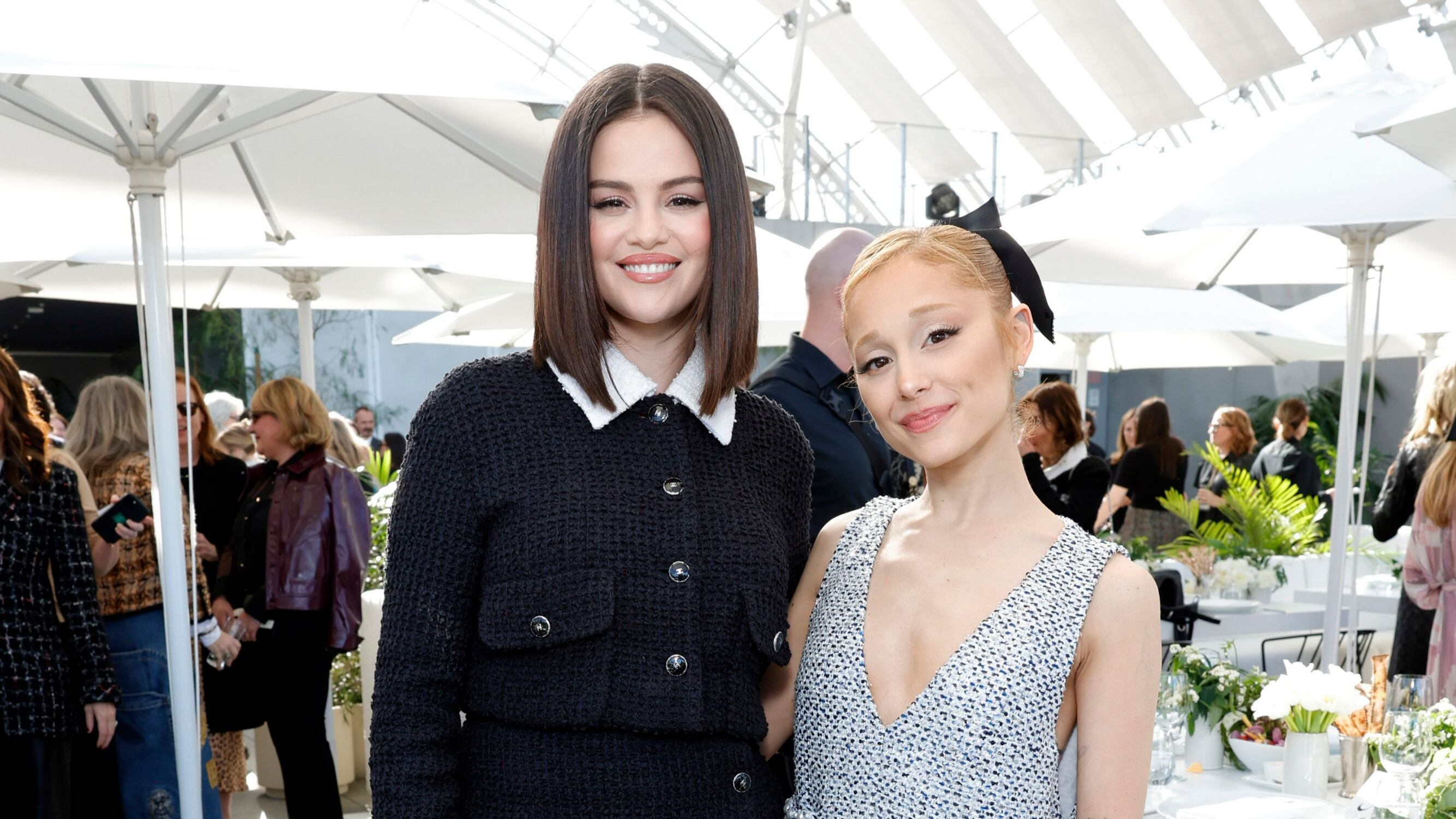 Selena Gomez and Ariana Grande at Academy Women's Luncheon