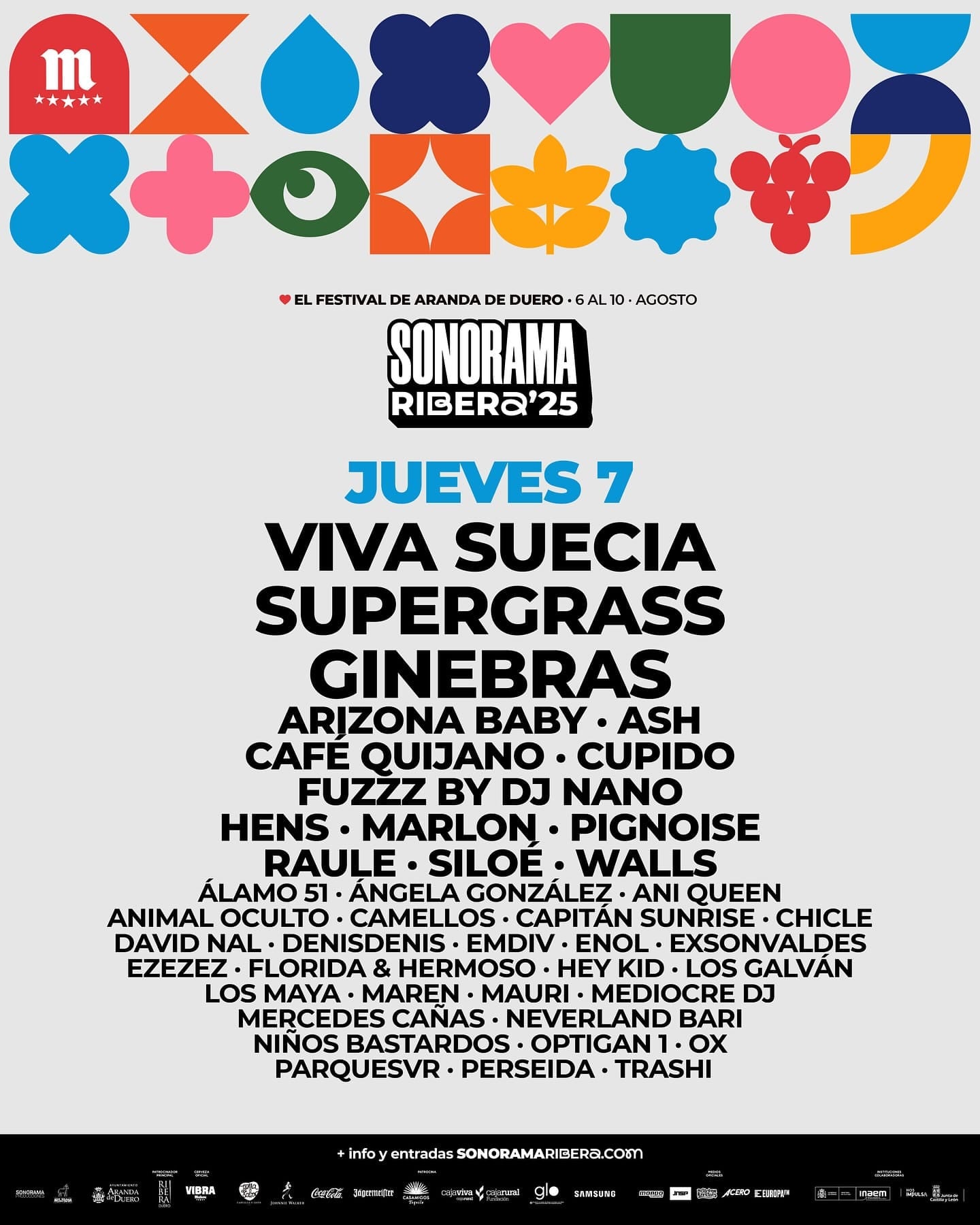 Sonorama poster for days