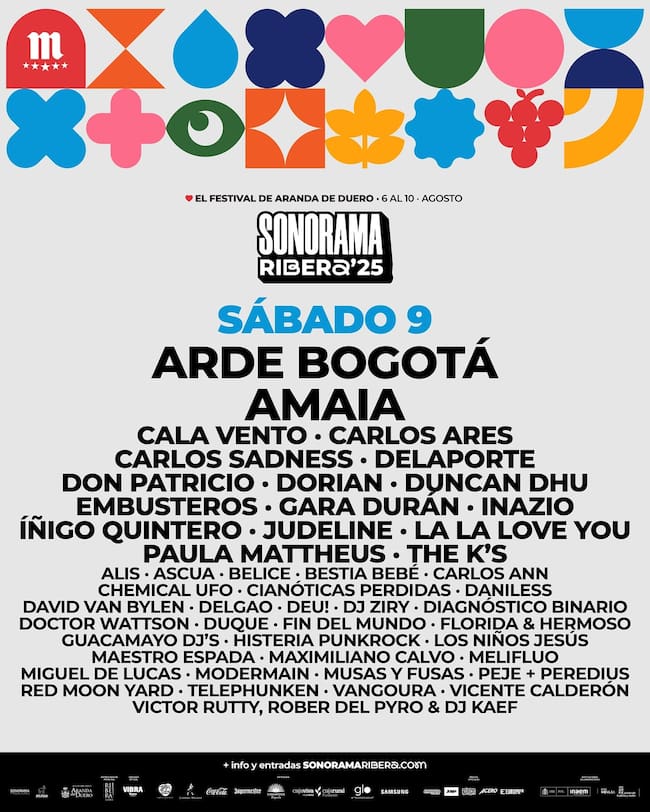 Sonorama poster for days