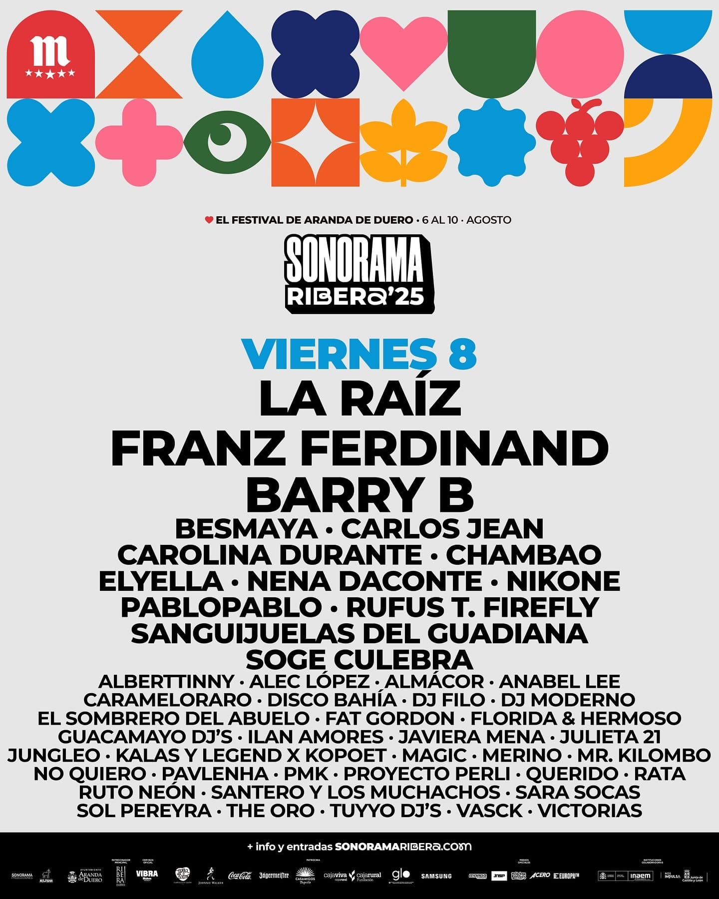 Sonorama poster for days