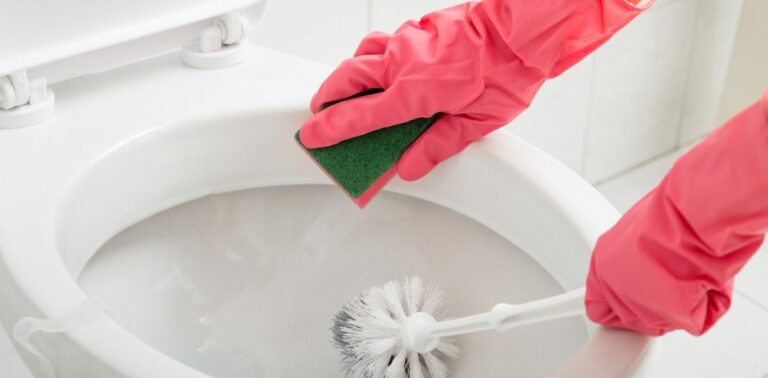 whiten the bottom of your toilet easily