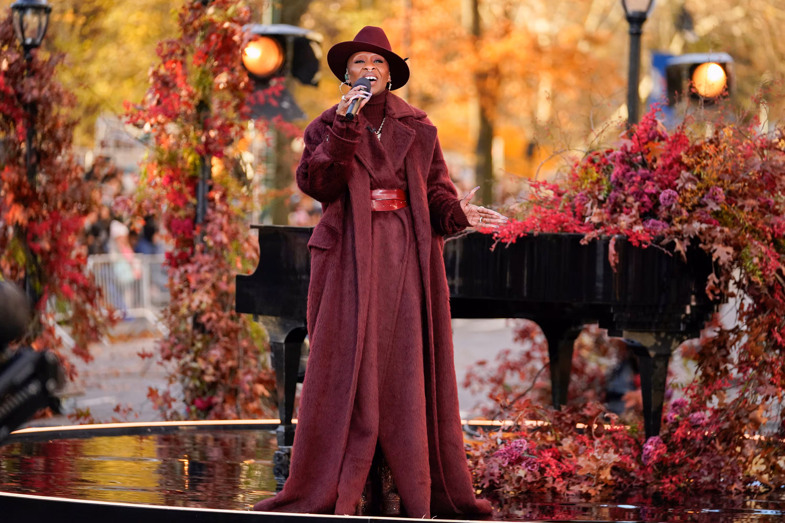 Cynthia Erivo, inaugurates the Macy's parade in New York this 2025.