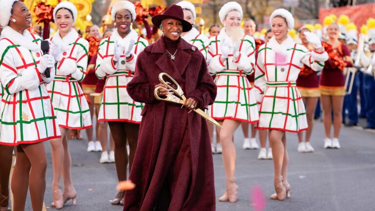 Cynthia Erivo dazzles as she opens the 2025 Thanksgiving Parade performing 'Feeling Good'