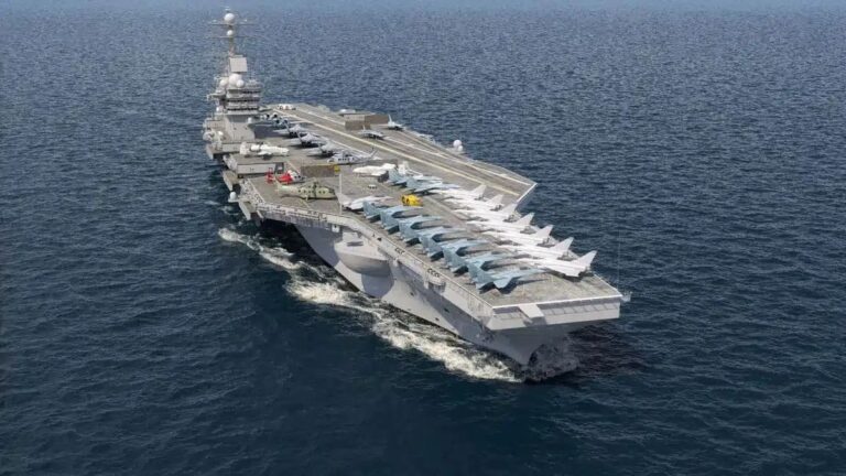 France reveals new aircraft carrier