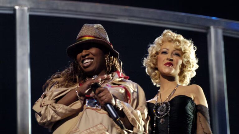 Missy Elliott wants her song with Christina Aguilera for 'El Espantatiburones' to appear on the platforms