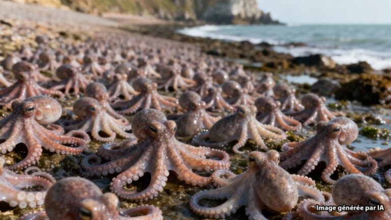 Octopus invasion in the UK