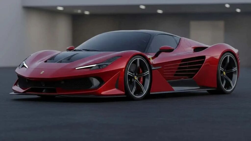 A V12-powered Italian supercar