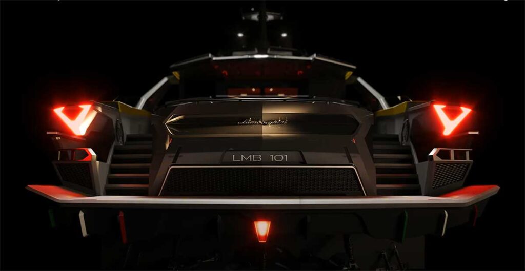 Lamborghini’s first boat 5