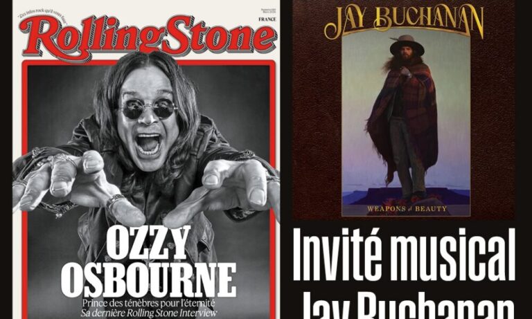 FNAC Ozzy Osbourbne/Black Sabbath masterclass with Philippe Manoeuvre and Jean-Charles Desgroux on February 26