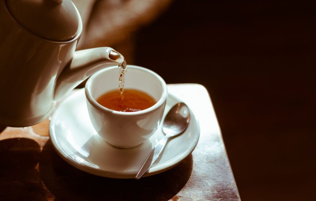 Drinking Warm Milk or Lavender Tea Before Bed