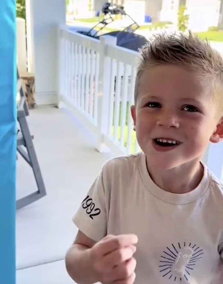 5-year-old fan