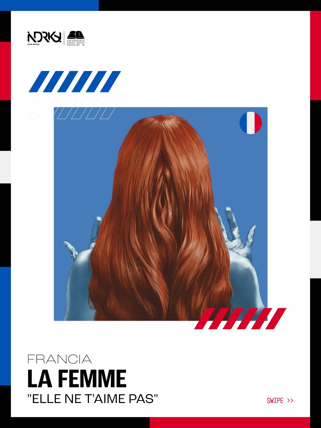 C the woman