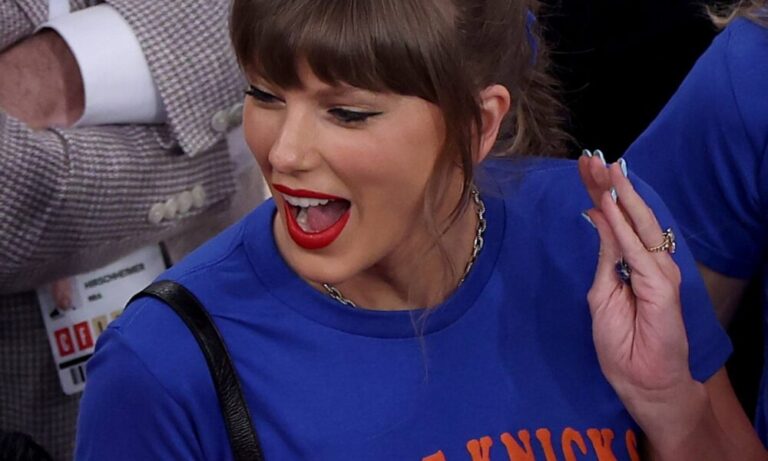 Taylor Swift au match 4 des finales NBA 2026 entre les Spurs et les Knicks au Madison Square Garden