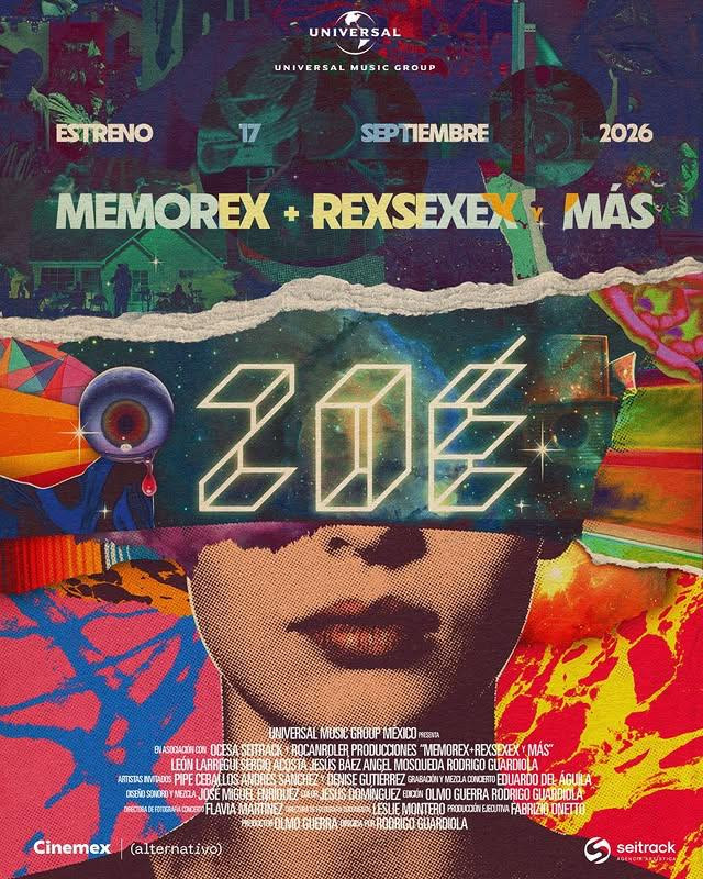 'MEMOREX + REXSEXEX AND MORE', Zoé's concert film