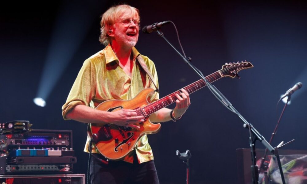 Trey Anastasio de Phish sur scène
