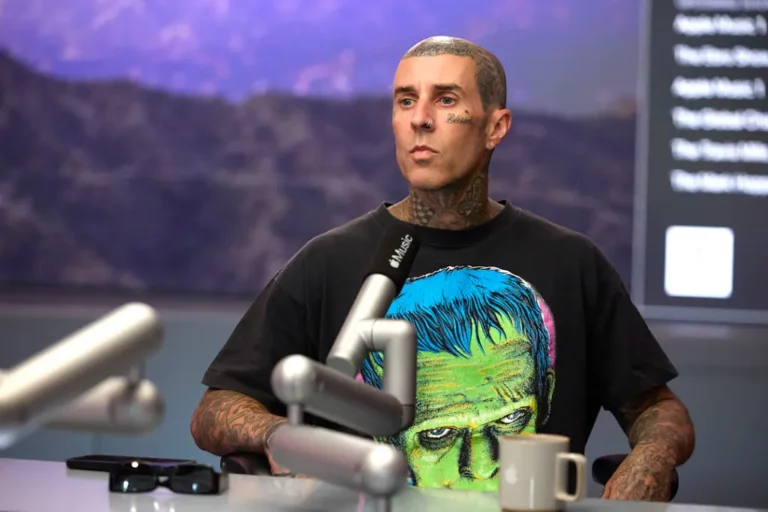 TRAVIS BARKER tells Zane Lowe about the genesis of "Travis Barker: Louder Than Fear"