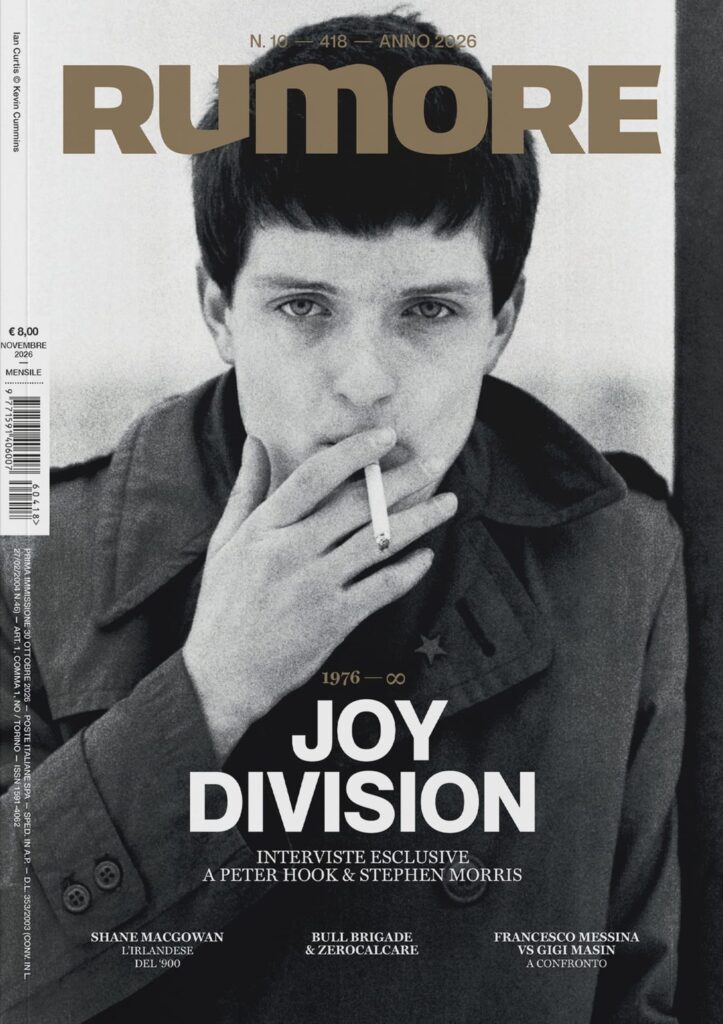 NOISE: JOY DIVISION on the cover, exclusive interviews with Peter Hook and Stephen Morris