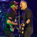 Tom Morello et Bruce Springsteen en concert