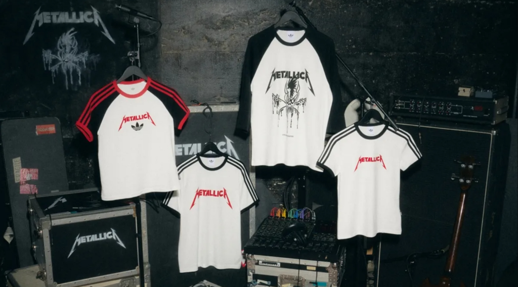 Metallica presents a special collection with adidas
